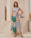 Praia Maxi Dress - Multi