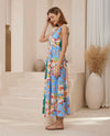 Praia Maxi Dress - Multi