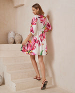 Zahra Dress - Pink Floral