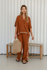 Filagree Pant - Rust