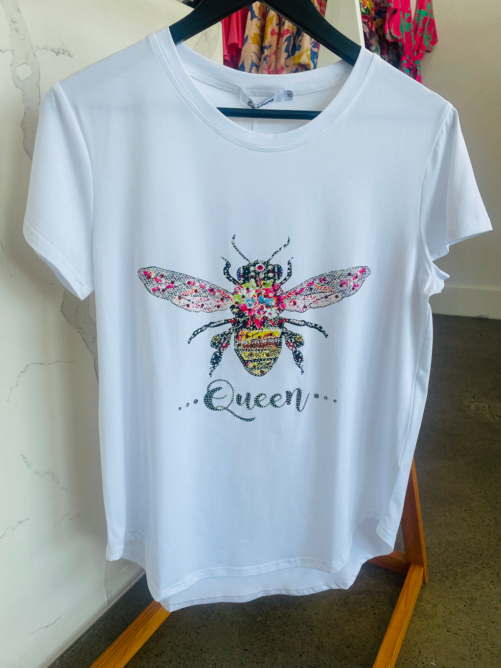 Queen Tee - White