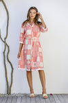 Malibu Soleil Dress - Melon