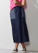 Denim Skirt - Blue