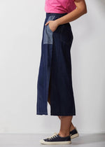 Denim Skirt - Blue