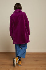 Anais Coat Long Philly Caspia - Purple