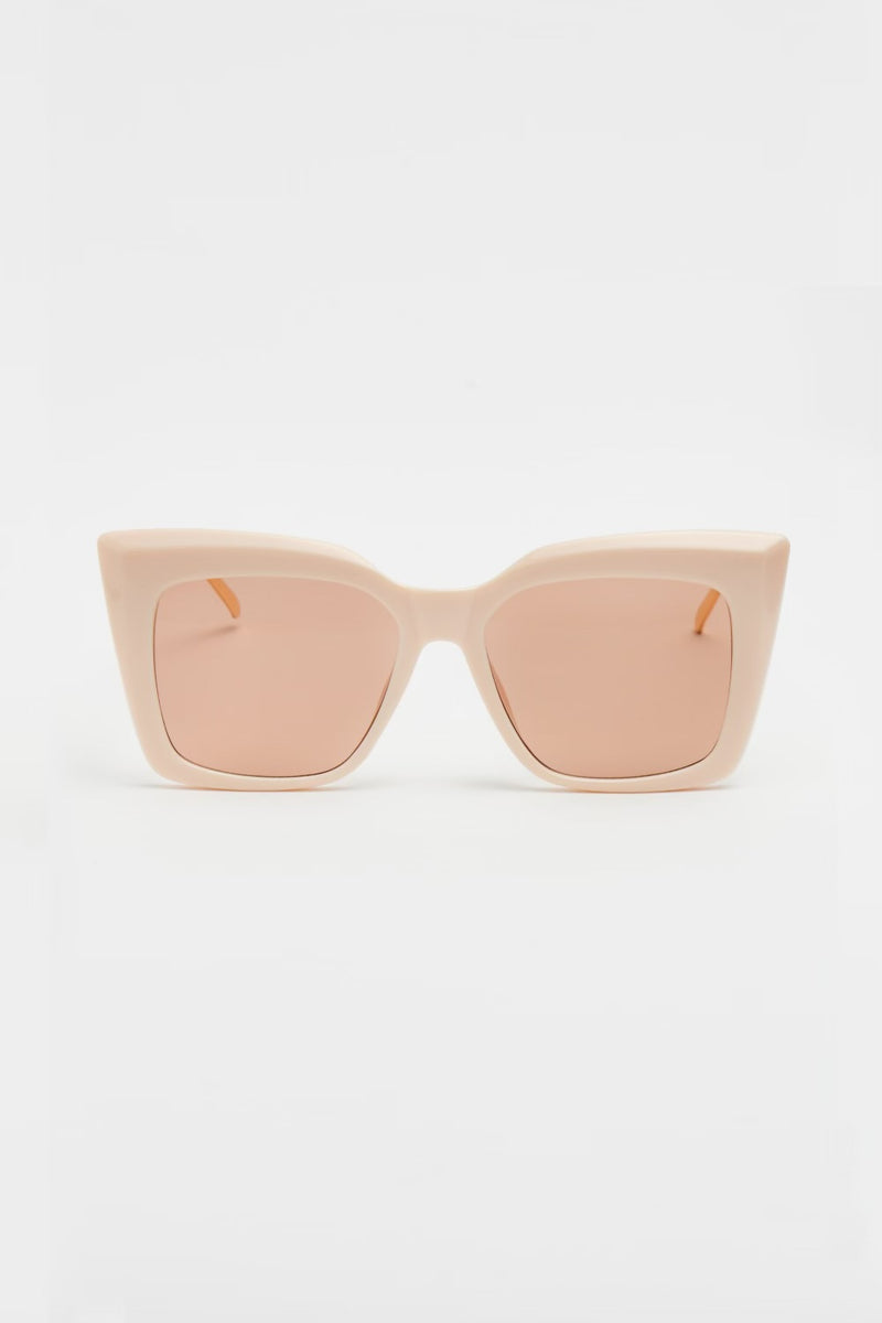 Lucy Sunglasses - White/Cream