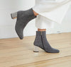 Glam Ankle Boot - Gunmetal