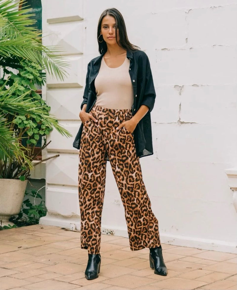 Hugo Pants - Leopard